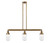 Innovations - 213-BB-G312-LED - LED Island Pendant - Franklin Restoration - Brushed Brass