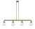 Innovations - 214-AB-G324-LED - LED Island Pendant - Franklin Restoration - Antique Brass