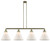 Innovations - 214-AB-G41-L-LED - LED Island Pendant - Franklin Restoration - Antique Brass