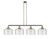 Innovations - 214-AB-G74-L-LED - LED Island Pendant - Franklin Restoration - Antique Brass