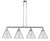 Innovations - 214-PC-G42-L - Four Light Island Pendant - Franklin Restoration - Polished Chrome