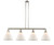 Innovations - 214-PN-G41-L - Four Light Island Pendant - Franklin Restoration - Polished Nickel