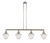 Innovations - 214-PN-G664-7 - Four Light Island Pendant - Franklin Restoration - Polished Nickel