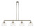 Innovations - 214-PN-G713 - Four Light Island Pendant - Franklin Restoration - Polished Nickel