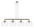 Innovations - 214-PN-G713-L-LED - LED Island Pendant - Franklin Restoration - Polished Nickel