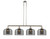 Innovations - 214-PN-G73-L-LED - LED Island Pendant - Franklin Restoration - Polished Nickel