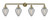 Innovations - 215-AB-G165 - Four Light Bath Vanity - Franklin Restoration - Antique Brass