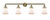 Innovations - 215-AB-G191-LED - LED Bath Vanity - Franklin Restoration - Antique Brass