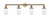 Innovations - 215-BB-G314 - Four Light Bath Vanity - Franklin Restoration - Brushed Brass