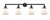 Innovations - 215-BK-G191 - Four Light Bath Vanity - Franklin Restoration - Matte Black