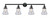 Innovations - 215-BK-G194 - Four Light Bath Vanity - Franklin Restoration - Matte Black