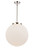 manufacturer_finish:Polished Nickel|manufacturer_glass:Matte White|light_output:600.00lm|color_temperature:2700K|cri:82