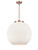 manufacturer_finish:Antique Copper/Unspecified|manufacturer_glass:Matte White|blade_span:Unspecified|light_source:LED|light_output:500.00lm|color_temperature:2700K|cri:80|voltage:120.00V|fan_control:Unspecified|crystal:Unspecified
