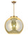 Innovations - 221-3S-BB-G128-18 - Three Light Pendant - Essex - Brushed Brass