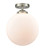 manufacturer_finish:Brushed Satin Nickel|manufacturer_glass:Cased Matte White Beacon|light_output:220.00lm|color_temperature:2200K|cri:99