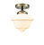 manufacturer_finish:Black Antique Brass|manufacturer_glass:Matte White|light_output:220.00lm|color_temperature:2200K|cri:99