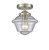 manufacturer_finish:Brushed Satin Nickel|manufacturer_glass:Seedy|light_output:220.00lm|color_temperature:2200K|cri:99