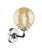 Nouveau One Light Wall Sconce (284-1W-BPN-G208-6)
