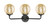 Nouveau Three Light Bath Vanity (284-3W-OB-G208-6)