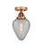 Innovations - 288-1C-AC-G165-LED - LED Semi-Flush Mount - Nouveau 2 - Antique Copper