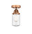 Innovations - 288-1C-AC-G314 - One Light Semi-Flush Mount - Nouveau 2 - Antique Copper