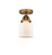 manufacturer_finish:Brushed Brass|manufacturer_glass:Matte White|light_output:220.00lm|color_temperature:2200K|cri:99
