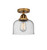 manufacturer_finish:Brushed Brass|manufacturer_glass:Seedy|light_output:220.00lm|color_temperature:2200K|cri:99
