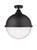 Innovations - 288-1C-BK-HFS-124-BK - One Light Semi-Flush Mount - Nouveau 2 - Matte Black