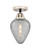 Innovations - 288-1C-BPN-G165 - One Light Semi-Flush Mount - Nouveau 2 - Black Polished Nickel