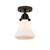 Innovations - 288-1C-OB-G191 - One Light Semi-Flush Mount - Nouveau 2 - Oil Rubbed Bronze
