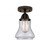 Innovations - 288-1C-OB-G194 - One Light Semi-Flush Mount - Nouveau 2 - Oil Rubbed Bronze