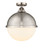Innovations - 288-1C-SN-HFS-121-SN - One Light Semi-Flush Mount - Nouveau 2 - Brushed Satin Nickel