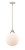 manufacturer_finish:Polished Nickel|manufacturer_glass:Matte White|light_output:220.00lm|color_temperature:2200K|cri:99
