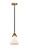 Innovations - 288-1S-BAB-G191 - One Light Mini Pendant - Nouveau 2 - Black Antique Brass