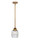 Innovations - 288-1S-BB-G302-LED - LED Mini Pendant - Nouveau 2 - Brushed Brass
