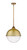 Innovations - 288-1S-BB-HFS-124-BB - One Light Pendant - Nouveau 2 - Brushed Brass