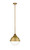 Innovations - 288-1S-BB-HFS-82-BB-LED - LED Mini Pendant - Nouveau 2 - Brushed Brass