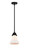 Innovations - 288-1S-BK-G191 - One Light Mini Pendant - Nouveau 2 - Matte Black
