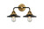 Innovations - 288-2W-BAB-M6-BK-LED - LED Bath Vanity - Nouveau 2 - Black Antique Brass