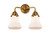 Innovations - 288-2W-BB-G191 - Two Light Bath Vanity - Nouveau 2 - Brushed Brass
