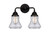 Innovations - 288-2W-BK-G194-LED - LED Bath Vanity - Nouveau 2 - Matte Black