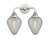 Innovations - 288-2W-PC-G165 - Two Light Bath Vanity - Nouveau 2 - Polished Chrome