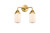 Innovations - 288-2W-SG-G311-LED - LED Bath Vanity - Nouveau 2 - Satin Gold