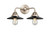 Innovations - 288-2W-SN-M6-BK-LED - LED Bath Vanity - Nouveau 2 - Brushed Satin Nickel