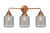 Innovations - 288-3W-AC-G262 - Three Light Bath Vanity - Nouveau 2 - Antique Copper