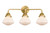 manufacturer_finish:Satin Gold|manufacturer_glass:Matte White Olean|light_output:245.00lm|color_temperature:2100K|cri:98