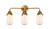 Innovations - 288-3W-BB-G311 - Three Light Bath Vanity - Nouveau 2 - Brushed Brass