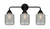 Innovations - 288-3W-BK-G262-LED - LED Bath Vanity - Nouveau 2 - Matte Black