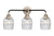 Innovations - 288-3W-BPN-G302 - Three Light Bath Vanity - Nouveau 2 - Black Polished Nickel