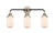 Innovations - 288-3W-BPN-G311 - Three Light Bath Vanity - Nouveau 2 - Black Polished Nickel